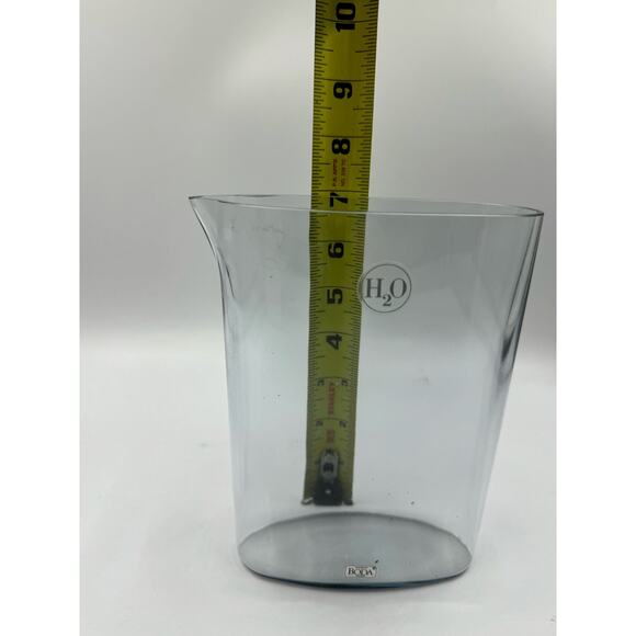 Boda Made in Sweden H2O Clear Glass Pitcher NWT Handmade - Picture 9 of 10